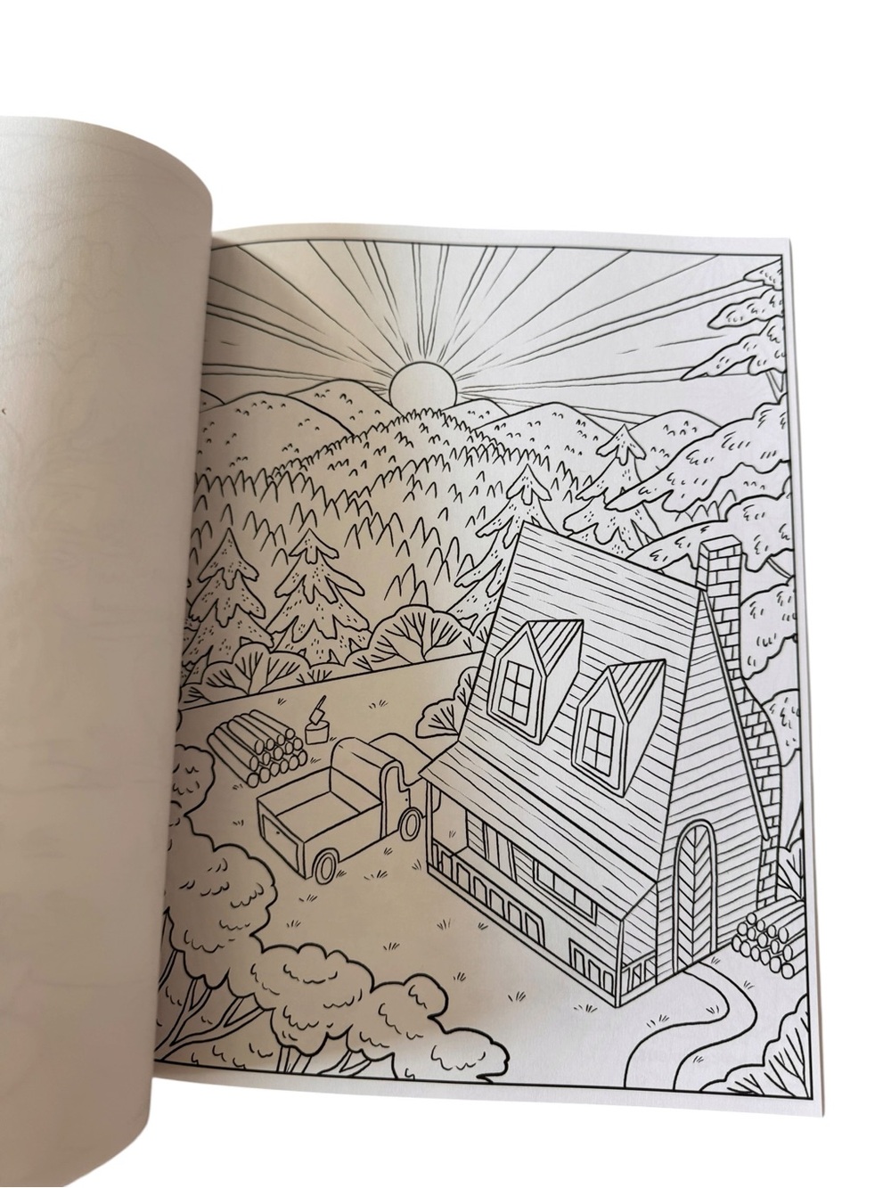 Color Me USA Celebratory Coloring Book - Red, Blue, White - Picture 5 of 6